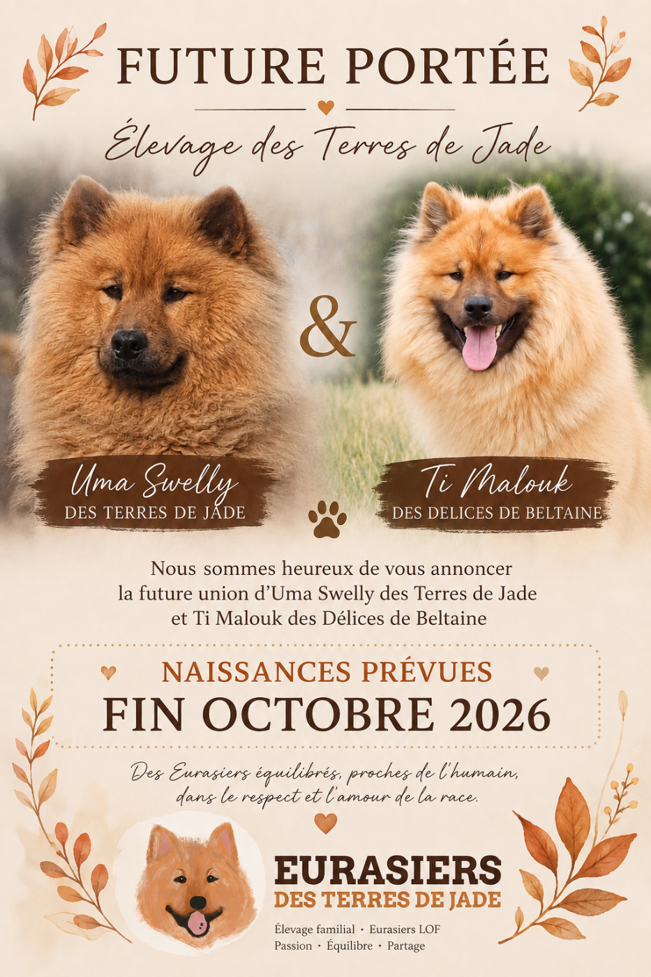 Portée à venir...