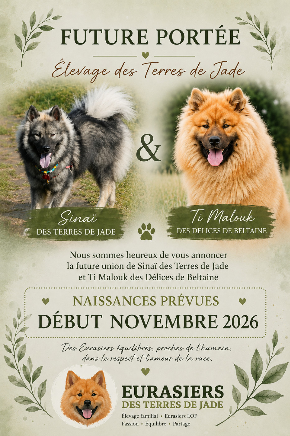 Portée à venir